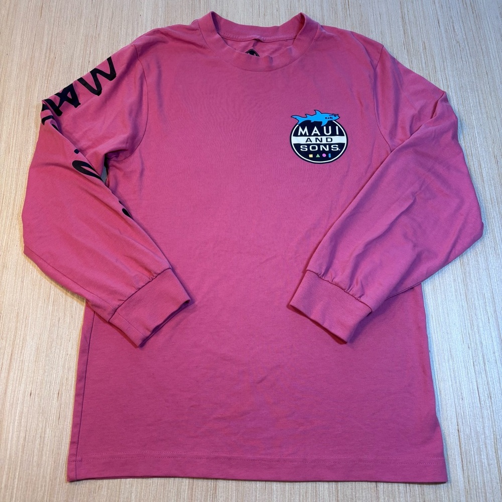 Maui and Sons Coral Long Sleeve Tee